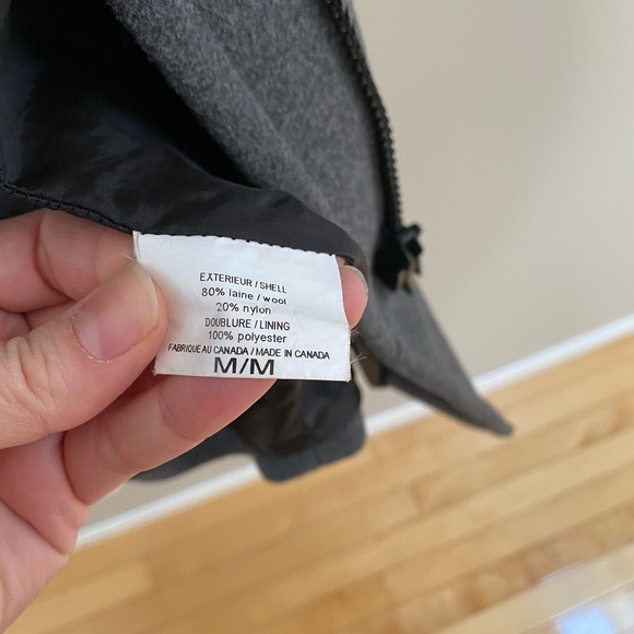 Soia & Kyo | Gray Wool Blend Coat | Size Medium - Picture 6 of 9